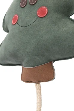 Online horze Lær Hest Leketøy Juleutgave green