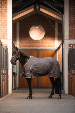 Outlet horze Lucerne stalldekken, 250 gram AsphaltDarkGrey