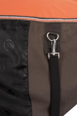 Hot horze Lucerne utedekken med fleecefôr RustOrange