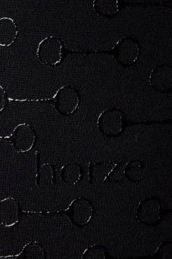 Sale horze Lucinda tights, helforsterket med silikon, høyt liv, barn DarkNavy