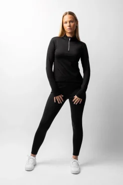 Best horze Luminox funksjonell langermet skjorte til dame Black