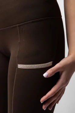 New horze Mathilde termiske ridebukser med helforsterkede javadarkbrown