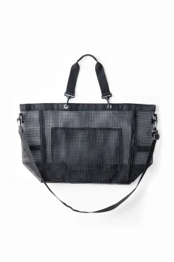 Hot horze Mesh Shopper pussebag Black