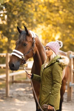 Hot horze Mikaela parkas til dame FirGreen