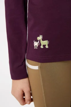 Sale horze Monster langermet skjorte til barn Fig