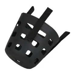 Clearance horze munnkurv i gummi Black