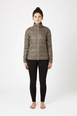 horze Natalie jakke med avtakbare ermer, dame MorelBrown