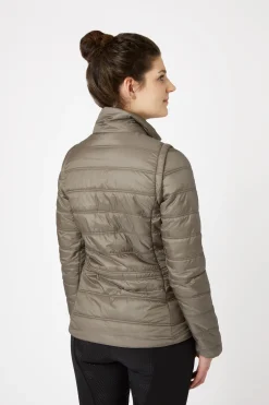 horze Natalie jakke med avtakbare ermer, dame MorelBrown