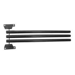 Discount horze nedfellbar svart dekkenhenger for 3 dekken Ikkespesifisert