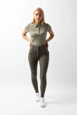 Best horze Noelle helforsterkede ridebukser til dame 684