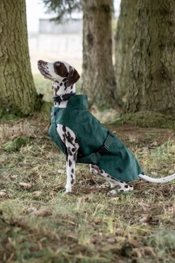Outlet horze Noir hundedekken med trykk MountainViewGreen