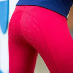 Sale horze Nordic Performance helforsterket ridebukse med silikon, dame Red