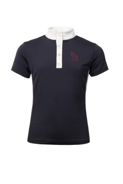 Best horze Nyra stevneskjorte til barn DarkNavy