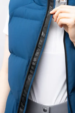 Best horze Oona vattert ridevest Deepseablue