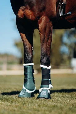 horze Oslo kopper med fuskepels CilantroGreen