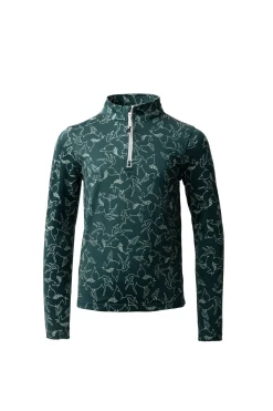 Hot horze Pegasus Barne Treningstrøye Darkseagreen