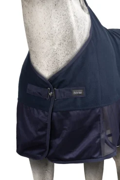 Best horze Polar Fleece cooler med mesh Navy