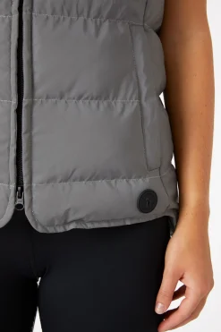 Hot horze reflekterende fôret vest, dame ReflectiveSilver