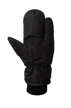 horze reflekterende trefingervotter DarkReflectiveSilver