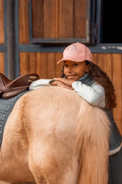Discount horze Ria caps med regnbue til barn ShrimpPink
