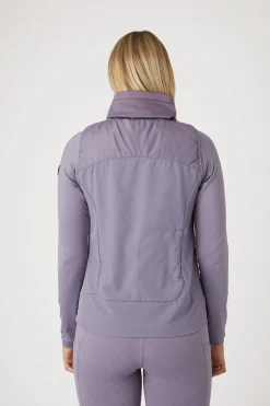 Sale horze Riley hybrid ridevest til dame GrapeRoyale