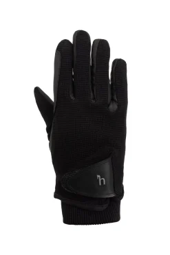 horze Rimma barnevinterhansker Black