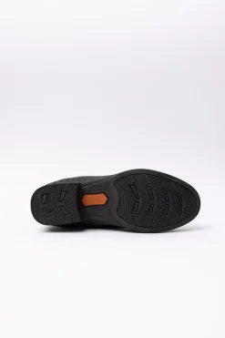 Outlet horze Rose jodhpur i lær med frontglidelås Black