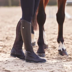 Online horze Rover silikon ridestøvler DarkBrown