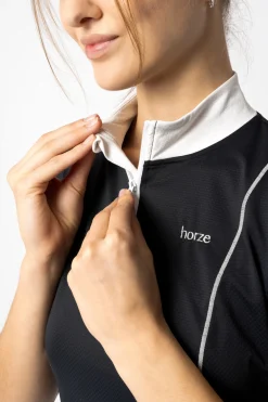 horze Ryleigh stevneskjorte til dame DarkNavy