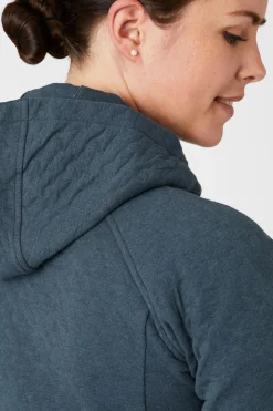 Sale horze Sabine hybrid hettegenser, dame ObscureNightBlue