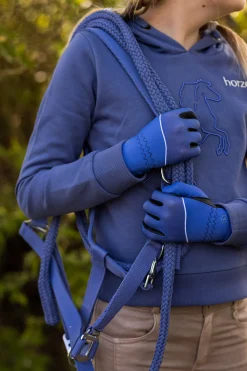 New horze Sade ridehansker til sommeren, barn VelvetMorning