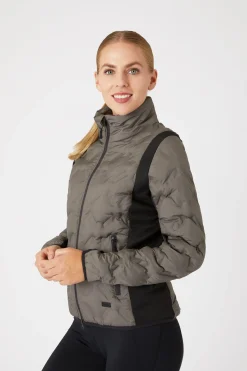 New horze Shelly fôret ridejakke til dame MorelBrown