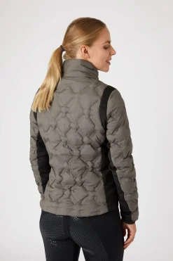 New horze Shelly fôret ridejakke til dame MorelBrown