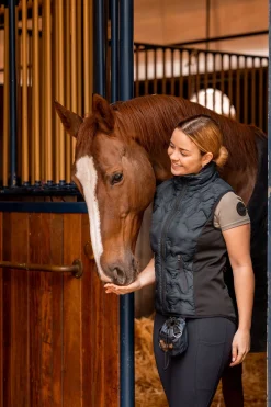 Hot horze Shelly ridevest til dame DarkNavy