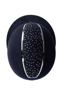 Outlet horze Solara II ridehjelm DarkNavy/White