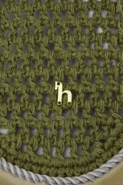 Discount horze St. Moritz ørehette FirGreen