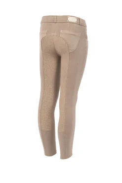 Hot horze Suki helforsterket ridebukse til barn WarmTaupe