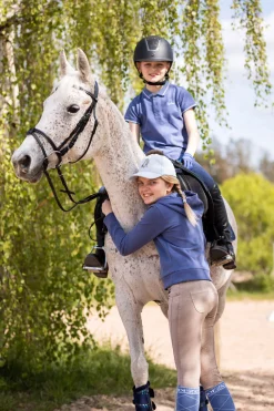 Hot horze Suki helforsterket ridebukse til barn WarmTaupe