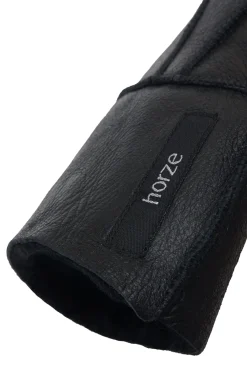 New horze Supreme Lana hansker av saueskinn Black