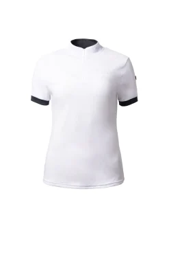 Online horze Taylor teknisk skjorte, dame WH/AB