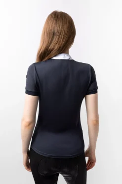 Outlet horze Taylor teknisk skjorte, dame DarkNavy