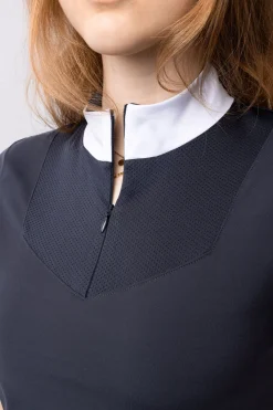 Outlet horze Taylor teknisk skjorte, dame DarkNavy