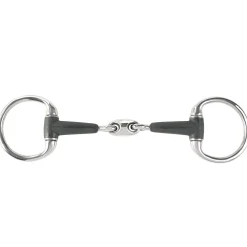 Discount horze tredelt muffebitt med gummi Black