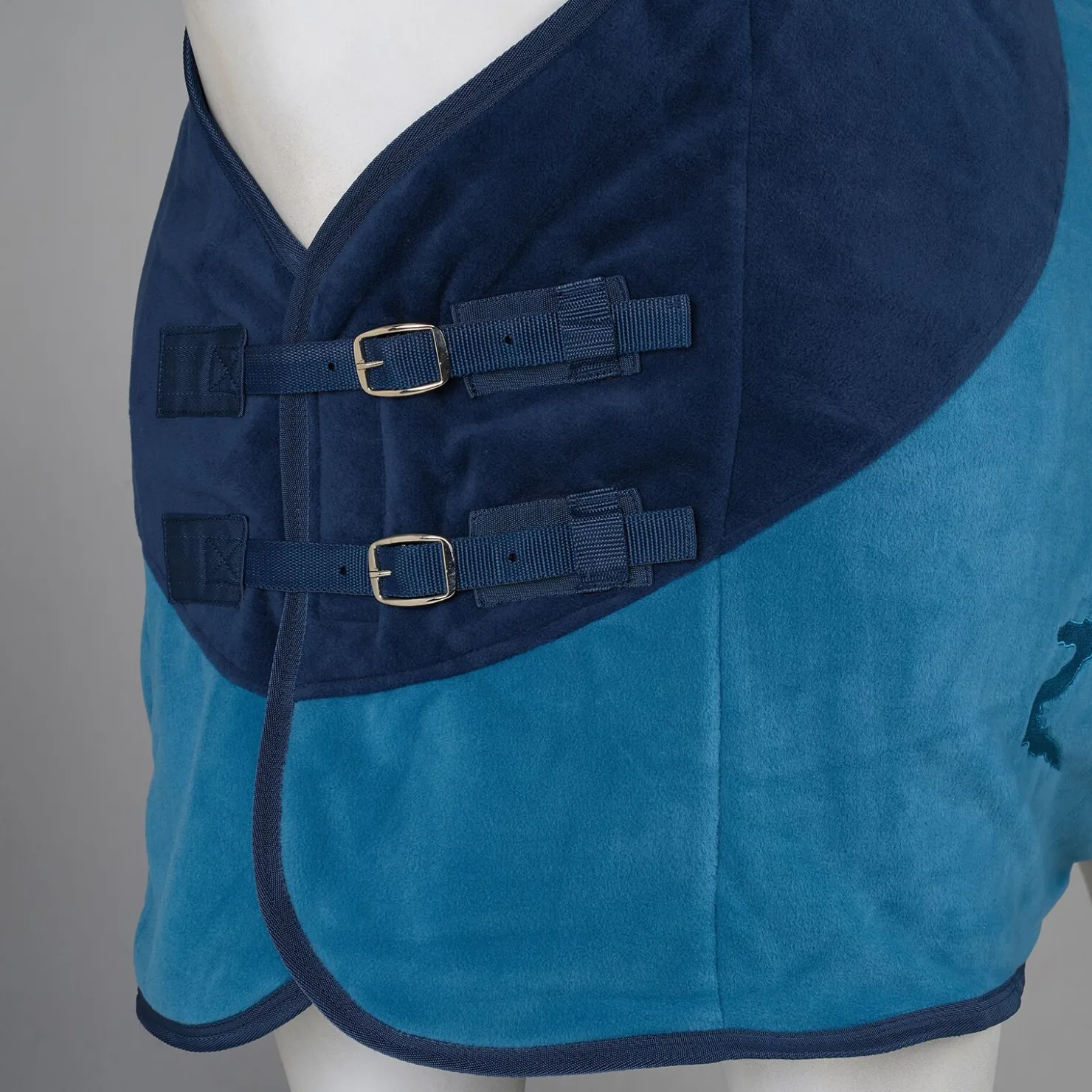 Best horze Turin fleecedekken PetrolBlue