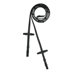 Best horze Walthamstaw lærtøyler med stoppere Black