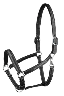 Sale horze Warren myk lærgrime Black