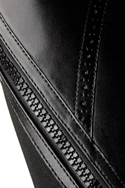 Best horze Wicklow leggchaps med hull-detaljer Black