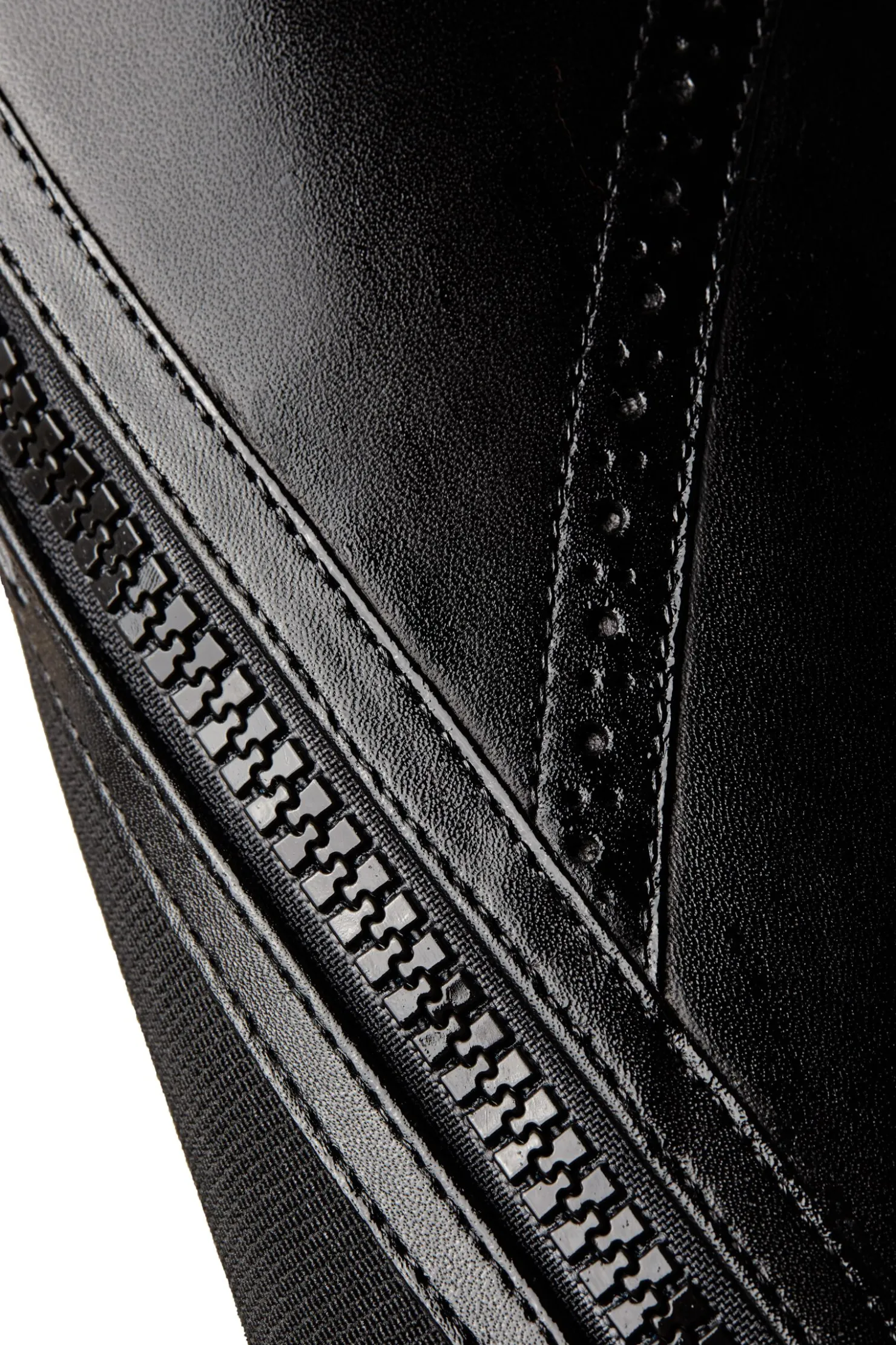 Best horze Wicklow leggchaps med hull-detaljer Black