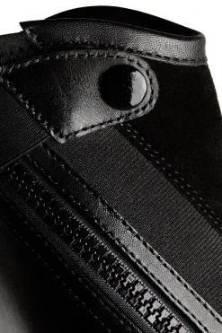 Best horze Wicklow leggchaps med hull-detaljer Black