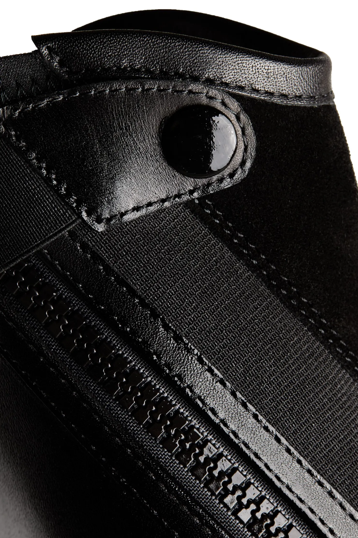 Best horze Wicklow leggchaps med hull-detaljer Black